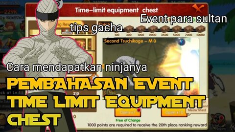 Heroes Assembled Reborn New Event Time Limit Equipment Chest Ninja R17 MU Event Para Sultan