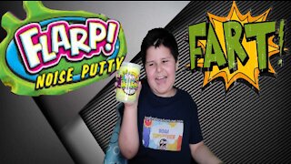 Mega Flarp Putty: Farting Slime Putty