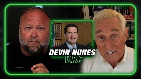 Breaking Exclusive! Devin Nunes Is Dark Horse Candidate To Be Trump's VP - Roger Stone