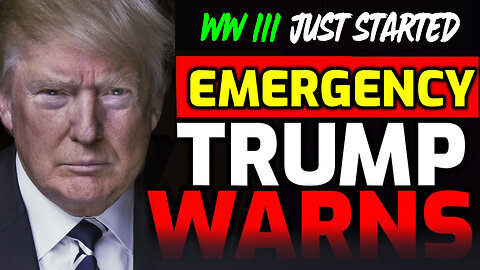 Emergency Alert! World War III Just Started - Prepare Now!!