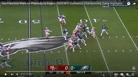 Eagles VS 49ers