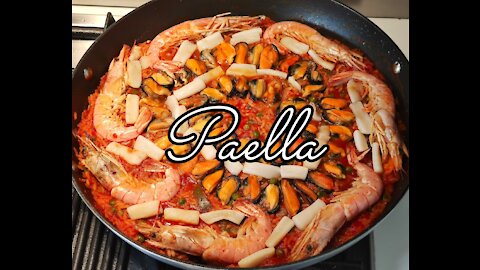 Paella recipe/How to Make Paella/Spanish Paella Recipe