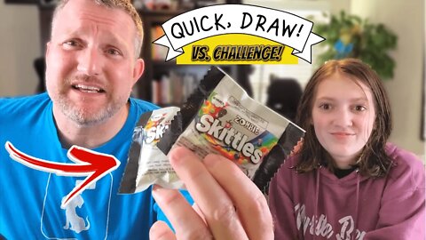 Quick Draw vs. Challenge - Loser Eats Zombie Skittles!