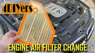 How to Replace the Engine Air Filter on BMW 335d E90