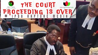 UPDATE: The Appeal court proceeding is over | Oct 24, 2022