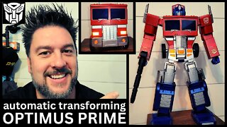 🌟 TRANSFORMERS Auto-Converting Optimus Prime (Robosen) voice activated automatic transforming [451]