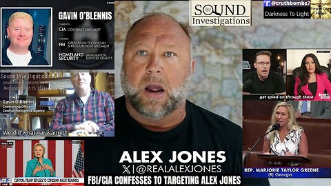 4/13/2024 Breaking! New Revelations In FBI/CIA Plan To Destroy Alex Jones Released