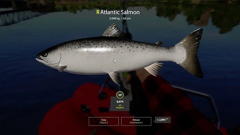 Russian Fishing 4 Volkhov River Atlantic Salmon 5 . 048 Kg