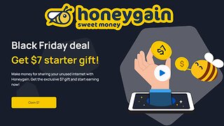 MAKE MONEY WITH HONEYGAIN - USE MY LINK TO START WITH $7.00