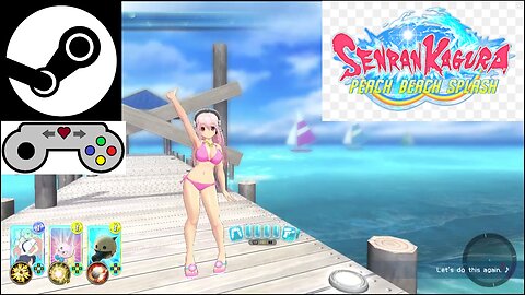 Senran Kagura Peach Beach Splash - Super Sonico’s Bizarre Adventure: Mysterious Paradise