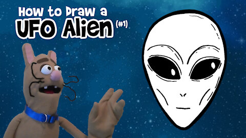 How to Draw a UFO Alien