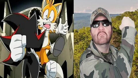 Sonic X Comparison: Shadow Punches Tails (Japanese VS English) REACTION!!! (BBT)