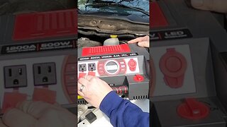 The Ultimate Roadside Companion: Vector 1200 Amp Jump Starter Air Compressor Review #shorts