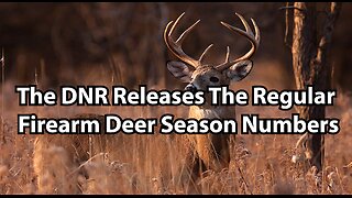 The DNR Releases The Regular Firearm Deer Season Numbers