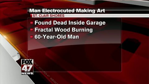 Authorities: Man apparently electrocuted while making art