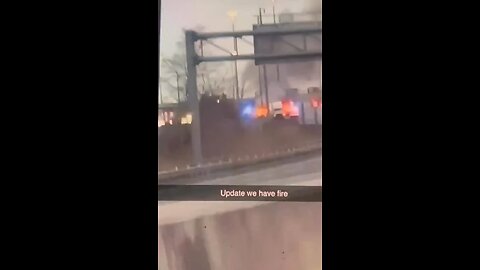 Police Chase Ends Up In Crash On Highway 401 Whitby Ontario