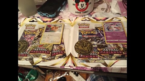 Pokemon TCG Astral Radiance Eevee and Sylveon Blister Pack Opening