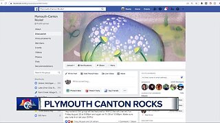 Plymouth-Canton Rocks Facebook page is spreading kindness in the community one stone at a time