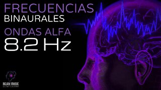 Terapia Sonido Binaural con Ondas Alfa 8.2 Hz - Tono Puro - Tonos Milagrosos y Curativos