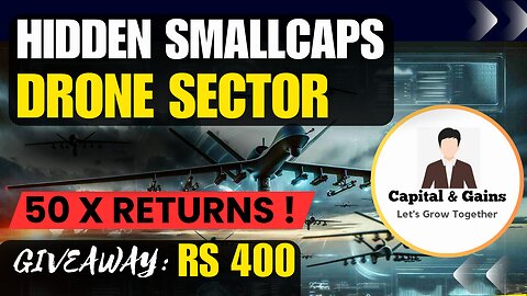 Best Smallcap Stocks from Drone Sector | For 50 x Returns | Drone Industry Analysis |