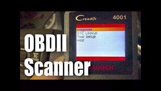 Launch CReader 4001 OBDII Diagnostic Scan Tool for Check Engine Light Review