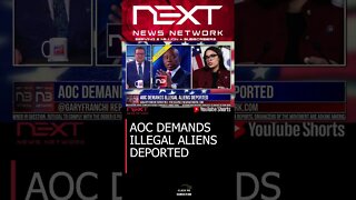 AOC DEMANDS ILLEGAL ALIENS DEPORTED #shorts