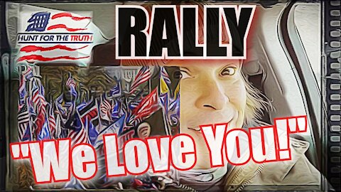 We Love You Chant Thousands in Freedom Plaza Washington DC Trump Rally