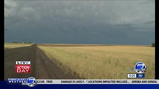 Severe storms spawn tornadoes, damaging hail across eastern Colorado