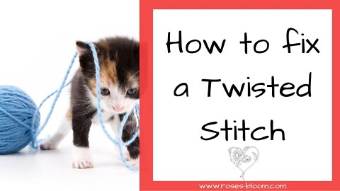 How to Fix a Knit Twisted Stitch