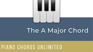 A Major 5-Finger Scale, Broken Chord & Blocked Chord.