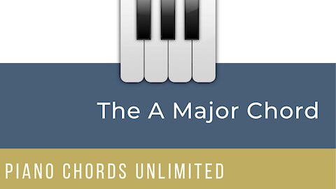 A Major 5-Finger Scale, Broken Chord & Blocked Chord.
