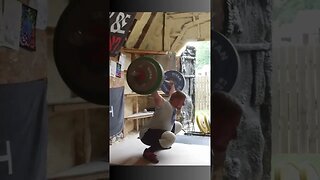 110 kg / 242 lb - Snatch Double - Weightlifting Training