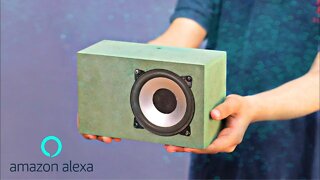 Amazing! How to Make Speakers with Alexa | Smart Speaker