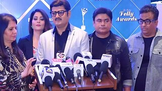 Rohitash Gaud, Salim Zaidi समेत Bhabi Ji Ghar Par Hai! की टीम पहुंची Indian Telly Awards Show में