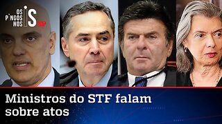 Escondidos com medo do povo, ministros do STF reagem ao 7 de Setembro