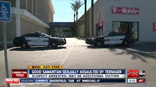 Good samaritan sexually assaulted by teenager