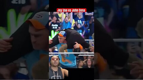 John Cena Finisher on Jey Uso 🔥😂 Attitude adjustment The Bloodline WWE Smackdown