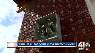 Families claim contractor ripped them off