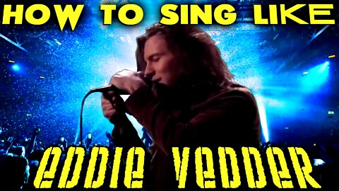 How To Sing Like Eddie Vedder - Pearl Jam - Even Flow - Ken Tamplin Vocal Academy