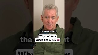 Why soldiers joined the S.A.S - Chris Ryan