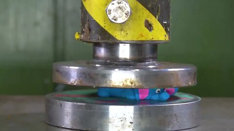 Top 100 Best Hydraulic Press Moments ASMR VERSION | PURE SOUND | Satisfying Crushing Compilation-12