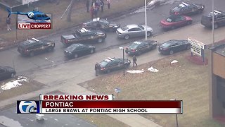 Large brawl reported at Pontiac High School