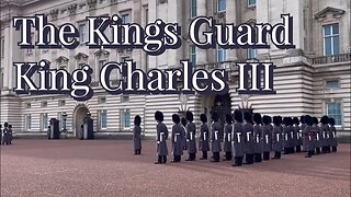 King Charles III - Kings Guard - King Charles III Makes A Visit to Buckingham Palace #kingcharles