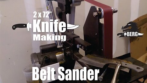 DIY 2x72 Knife Making Belt Sander how to make