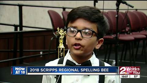 Regional Spelling Bee winner