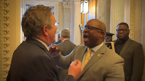 Crazed Congressman SCREAMS in Thomas Massie's FACE During Must-See Exchange