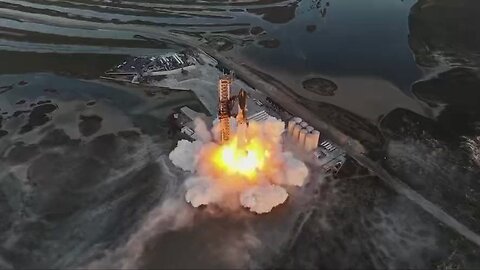 Watch Space X Starship MegaRocket Launch in Slow Motion – Elon Musk [clip]