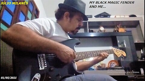 Júlio Milanês - "My black magic Fender and me"