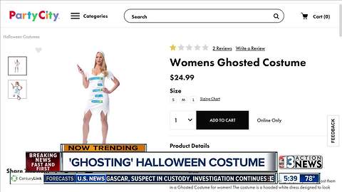 Ghosting costume making headlines