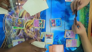 Giratina VStar/Leafeon VStar vs Clefairy at @The Local Game Store | Pokemon TCG